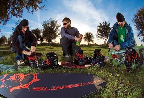 wakeboarding