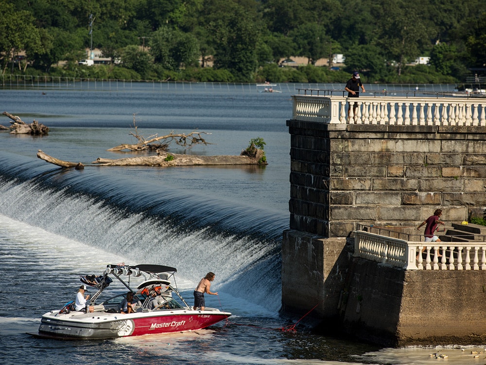 Philly Wake Finals Waterfall