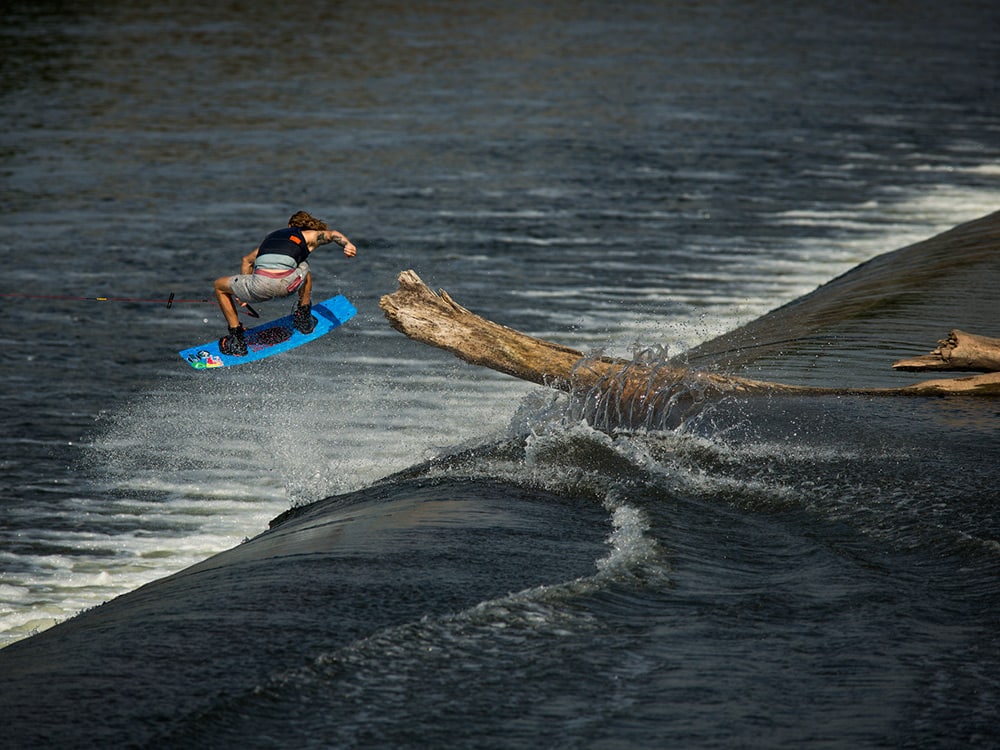 Philly Wake Finals waterfall jump