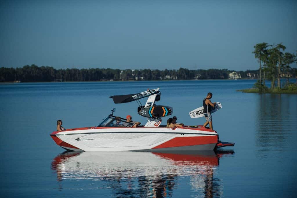 Nautique G23 ready for wakeboarding