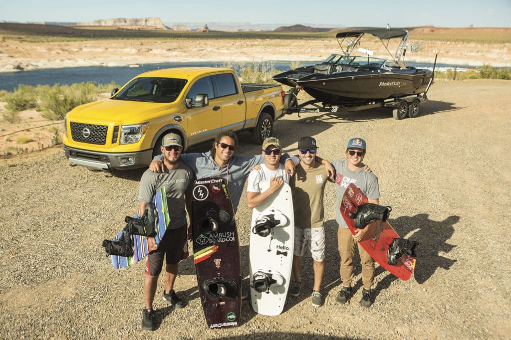 Nissan Trucks wakeboarding