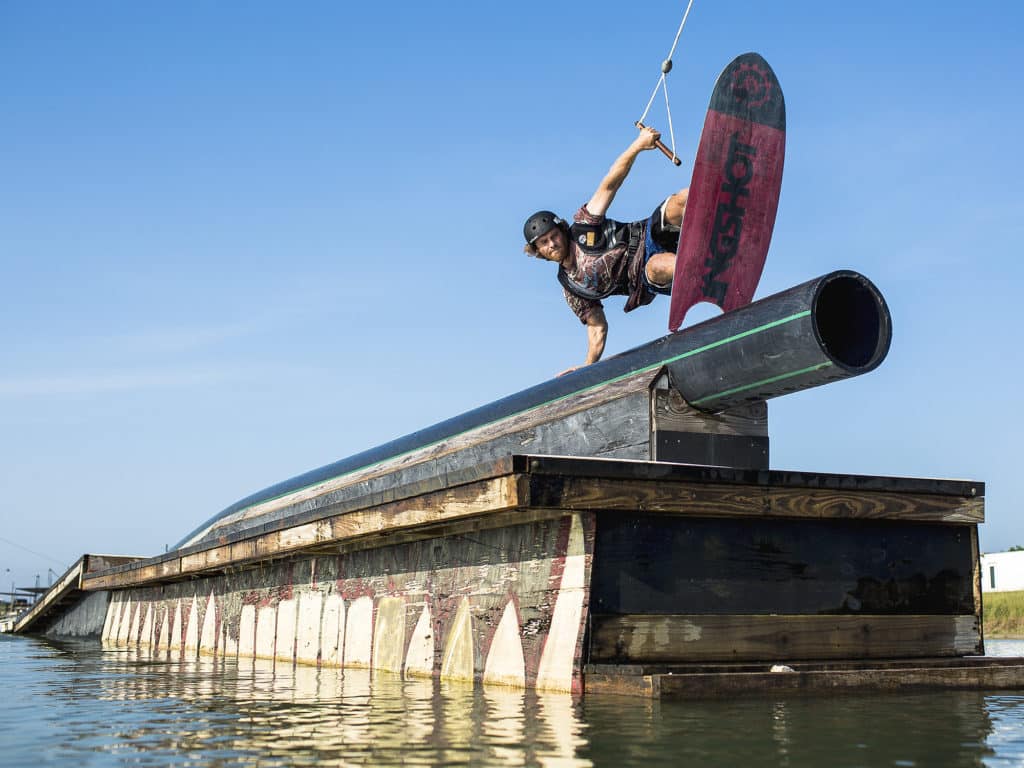 wakeboarding