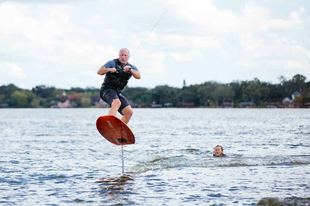 Gary Markman wake foiling