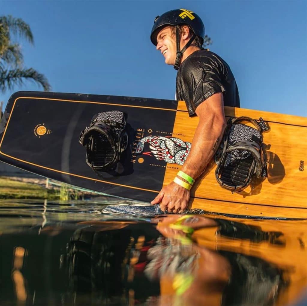 JB O'Neill getting ready to ride