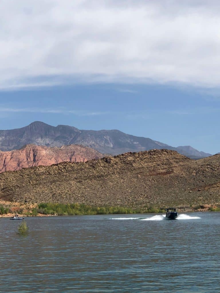 Quail Creek Reservoir is a beautiful place to ride