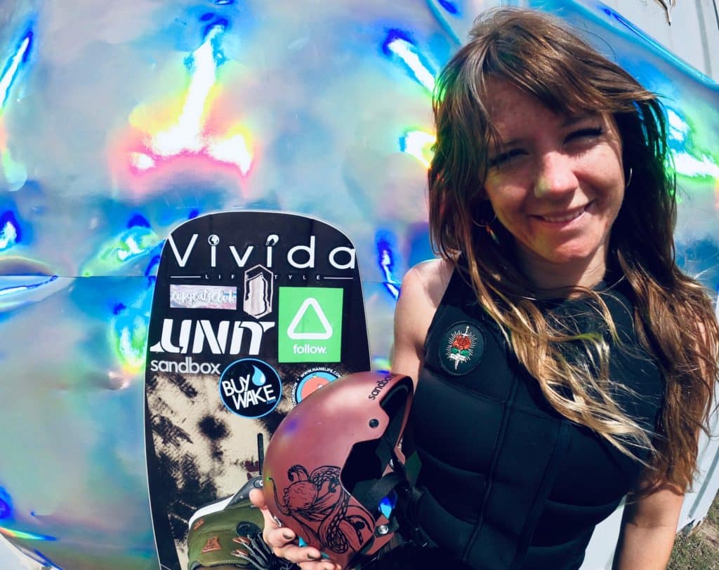 Anna Nikstad won the Wake Awards Female Rider of the Year