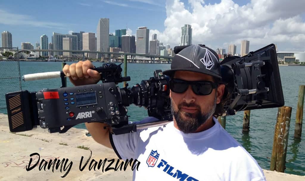 Danny Vanzura on location