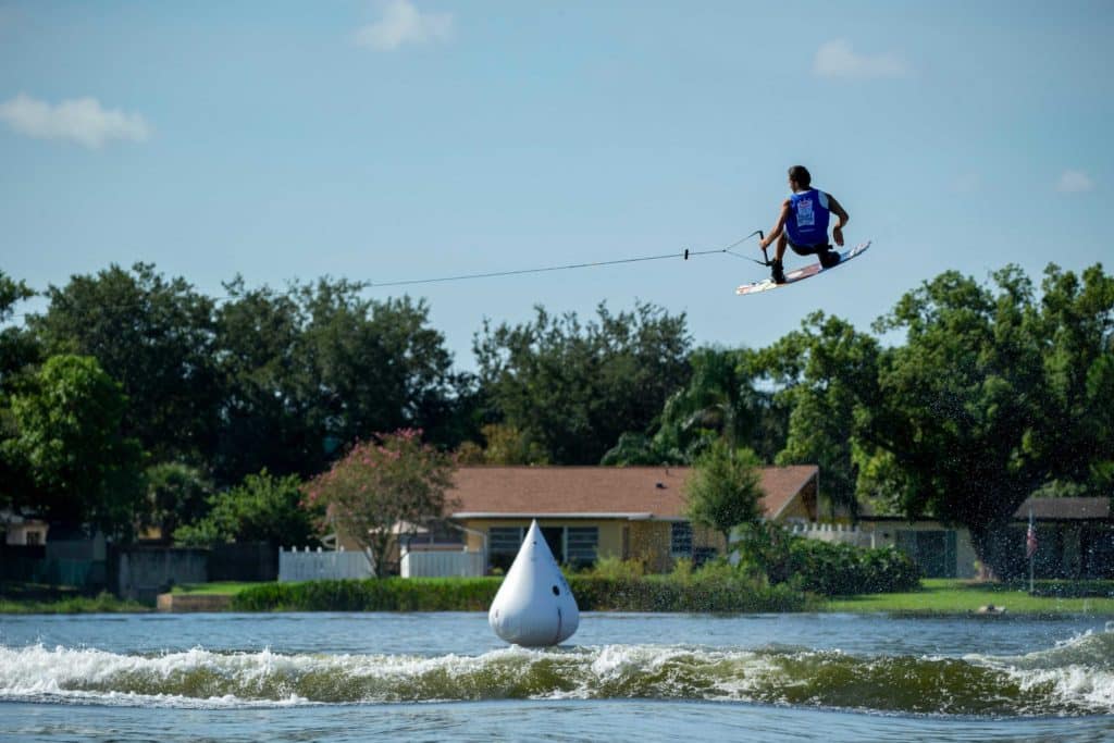 Guenther Oka boosting at the 2020 Double or Nothing event