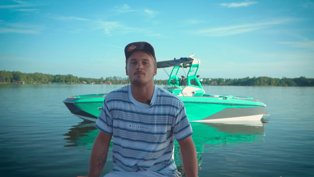 Cory Teunissen reminds you to avoid alcohol when wakeboarding