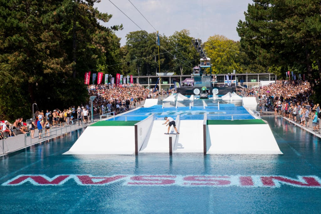 Austin Pastura wakeskating