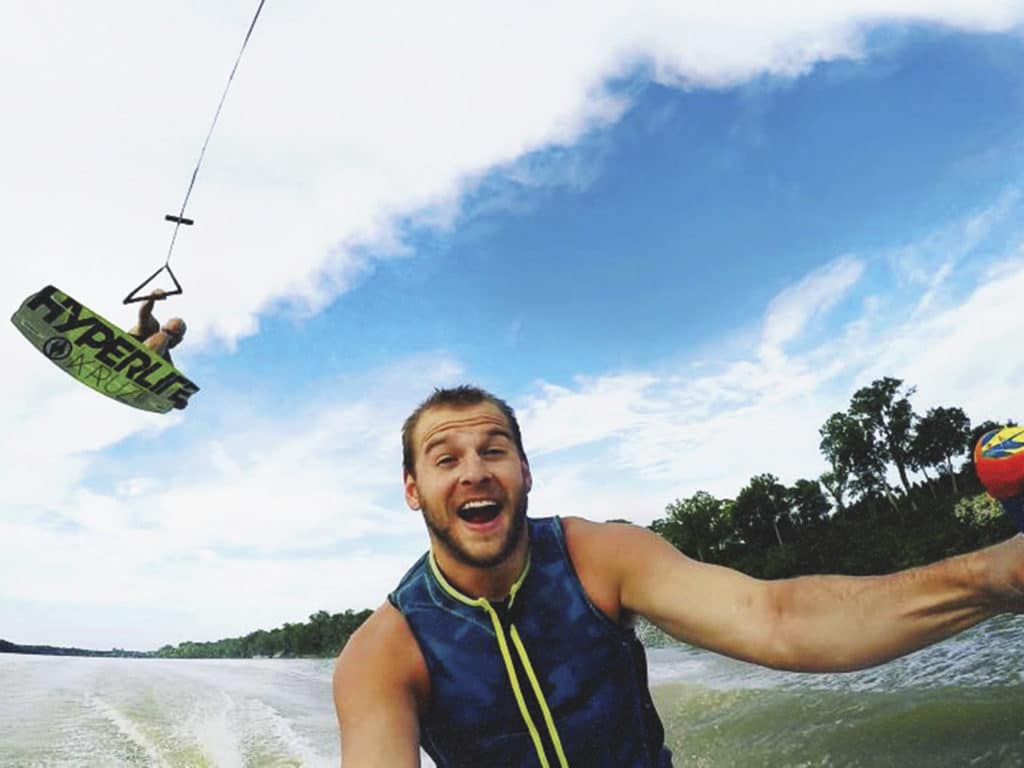 wakeboarding