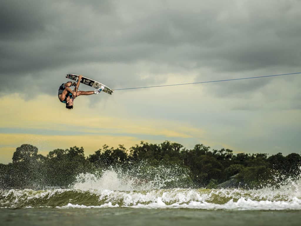 wakeboarding