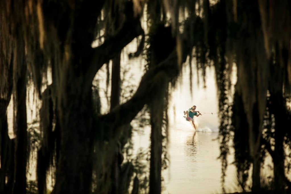 Parks Bonifay barefooting