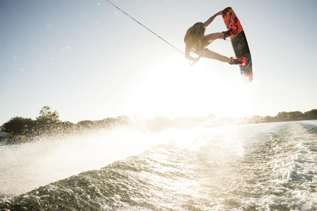 wakeboarding women