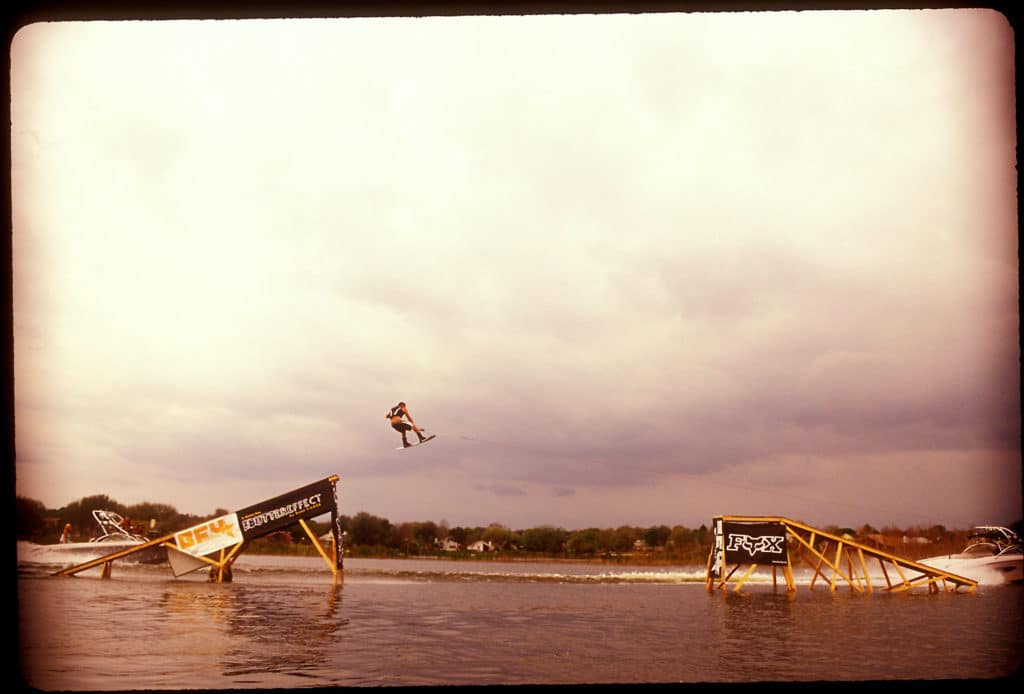 Danny Harf jumping the gap