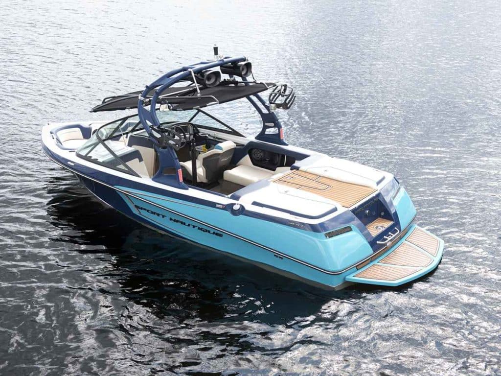 wakeboarding boat