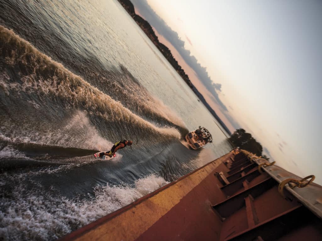 wakeboarding