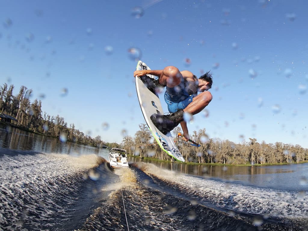 wakeboarding