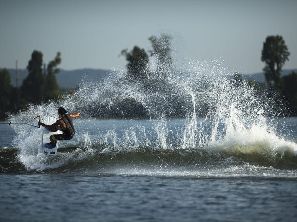 wakeboarding