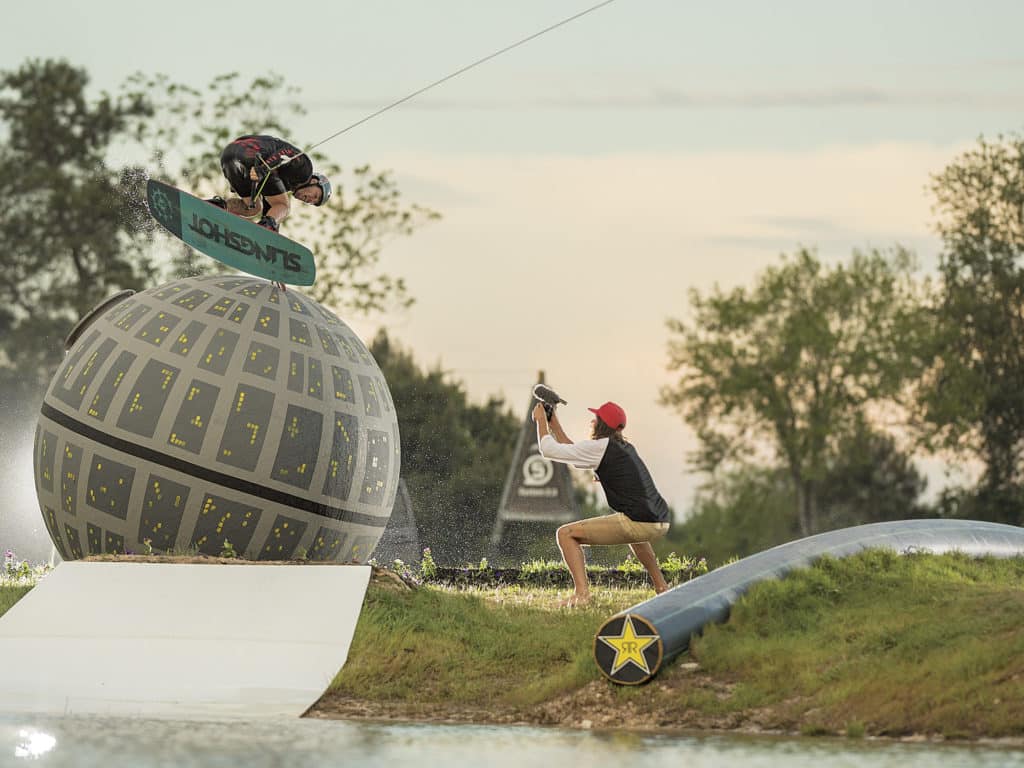 wakeboarding