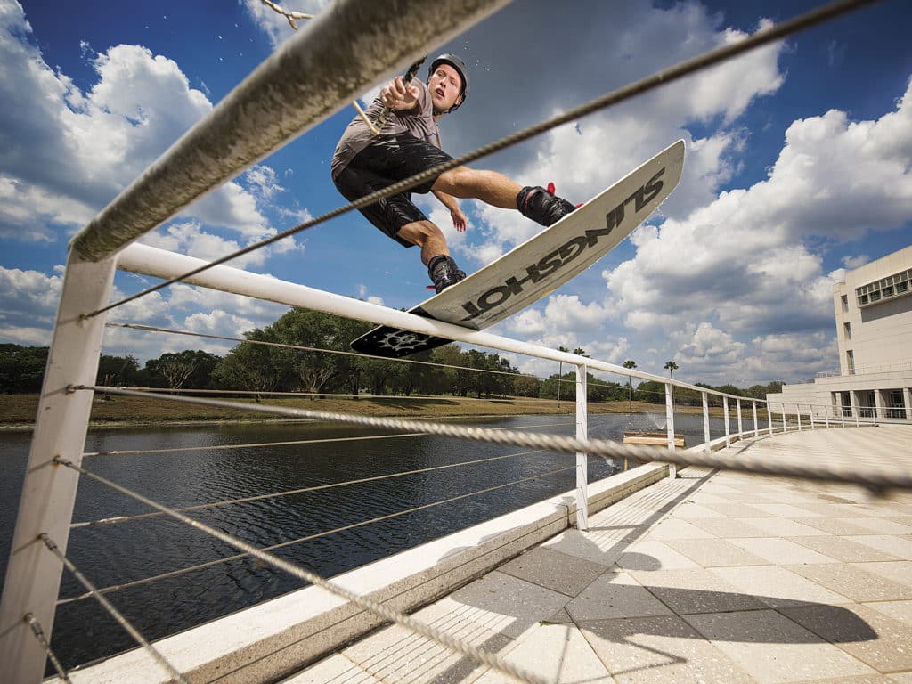 wakeboarding