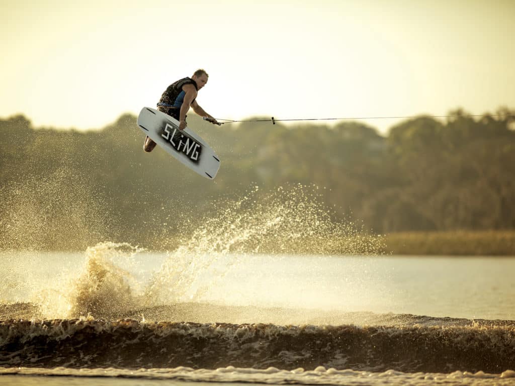 wakeboarding