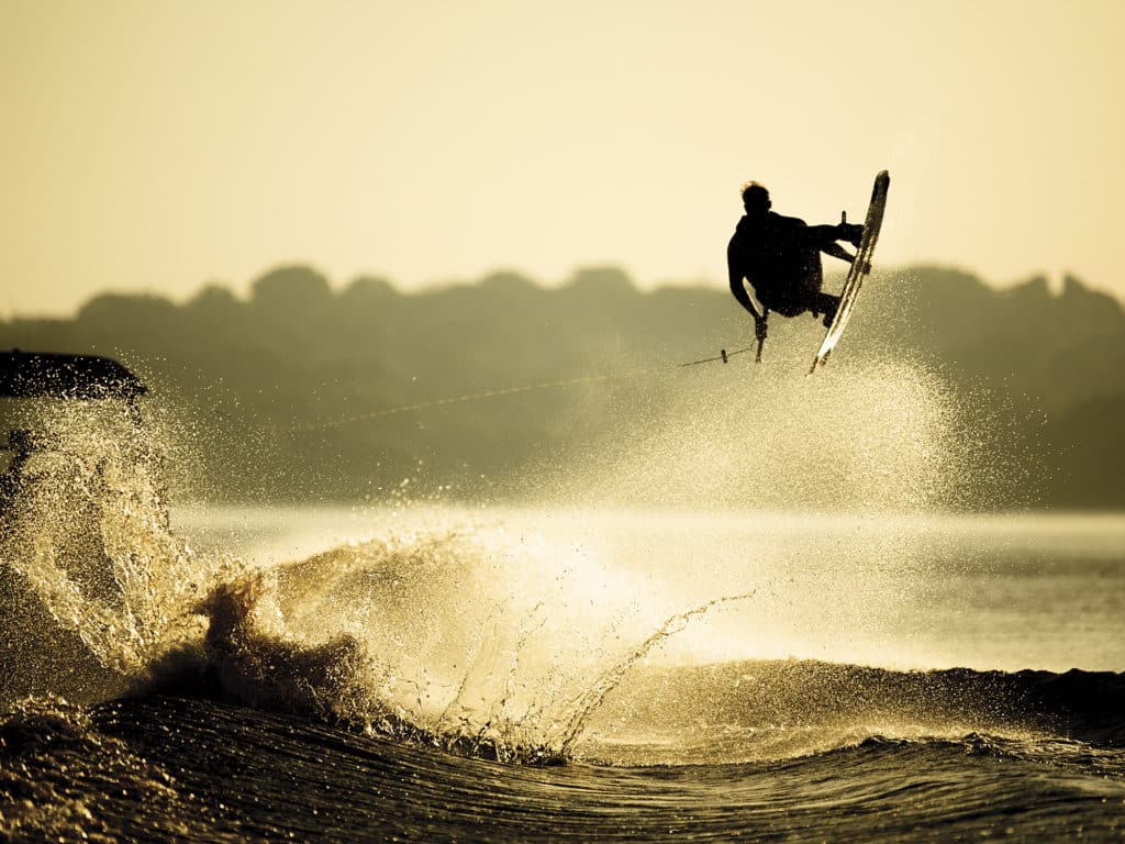 wakeboarding