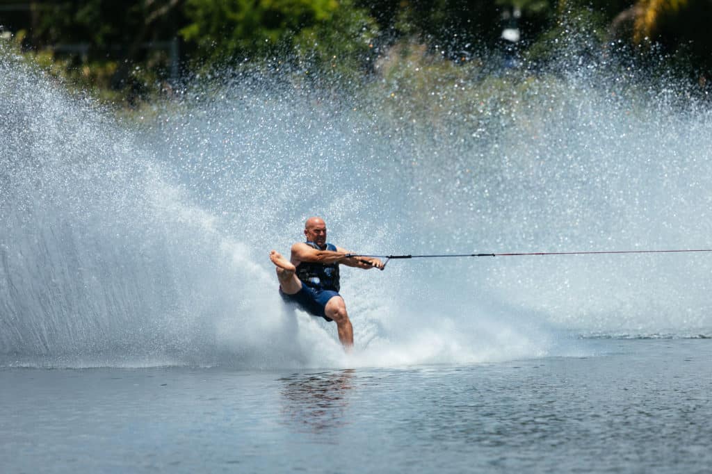 Ron Scarpa barefooting