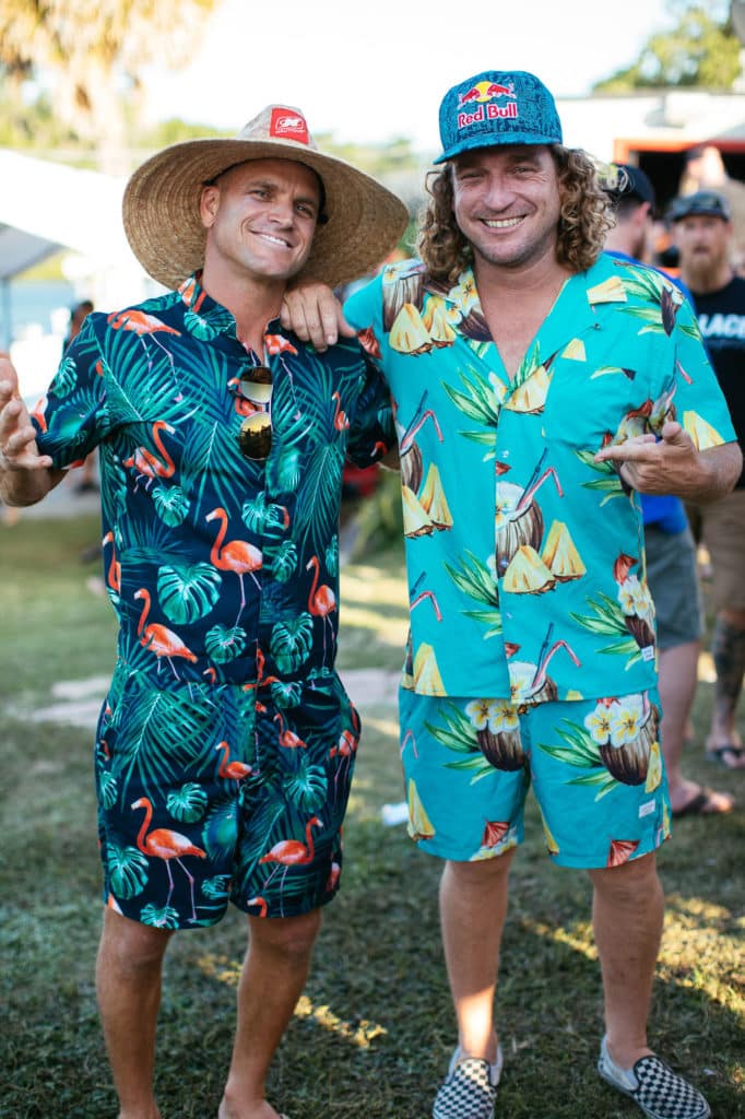 Shaun Murray and Parks Bonifay dressed wacky