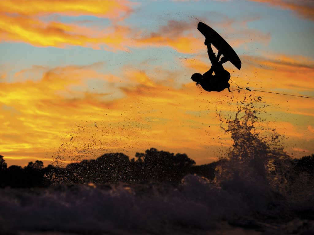 wakeboarding