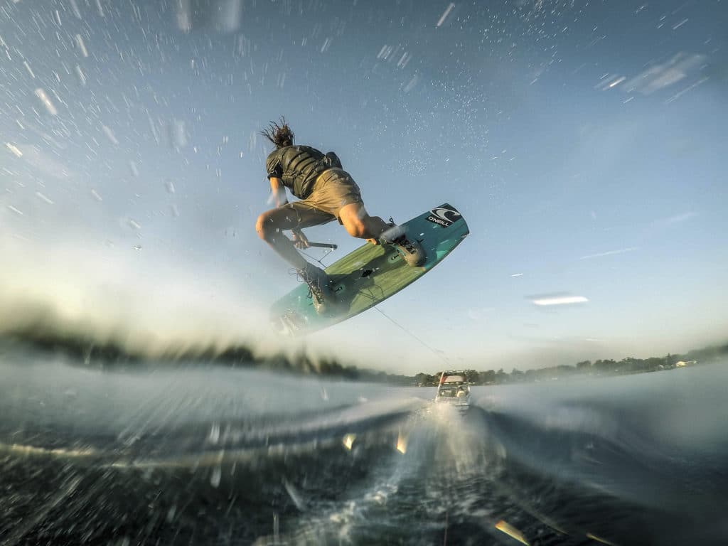 wakeboarding