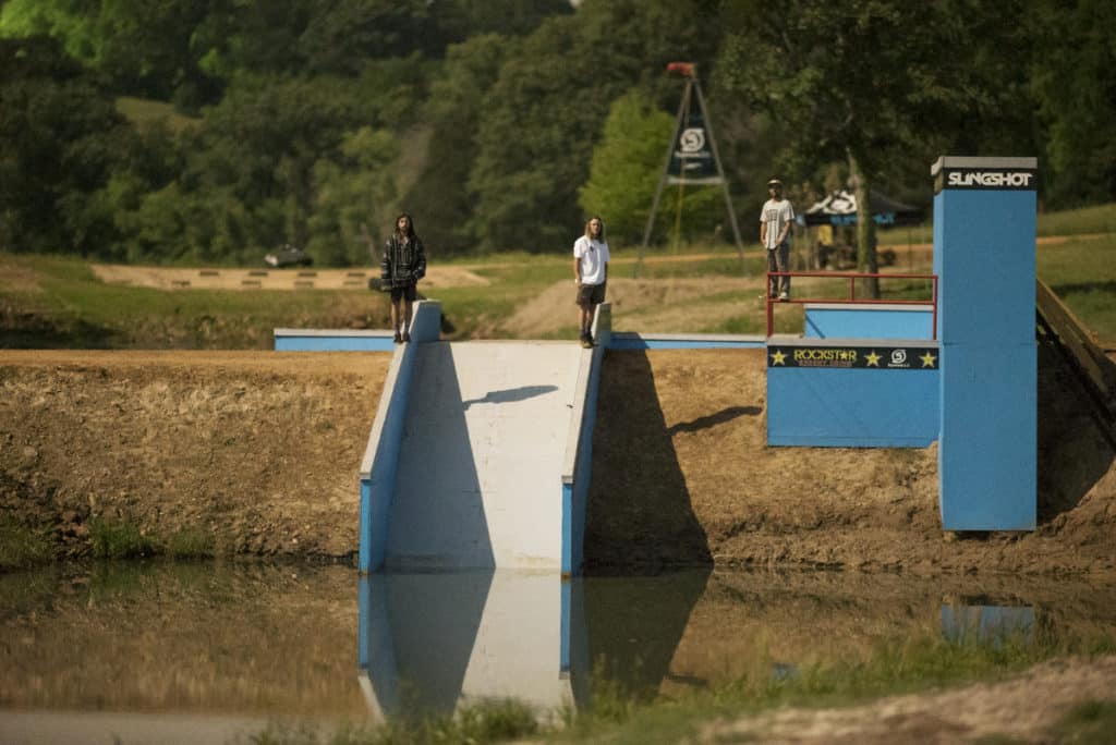 Slingshot wakeboarding