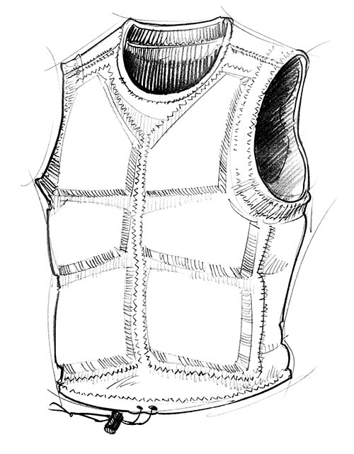 Pull Over Life Jacket