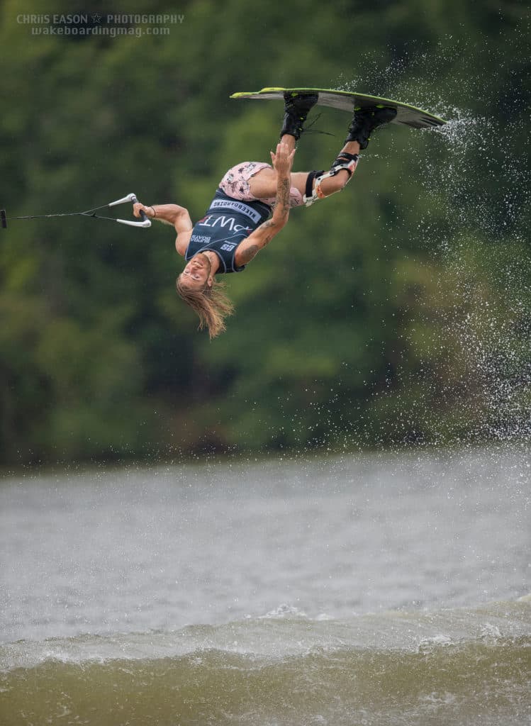 Massi Piffaretti showing off his bag of tricks