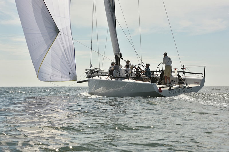 Meridian X at the 2018 Southern Bay Race Week in Hampton, Va.