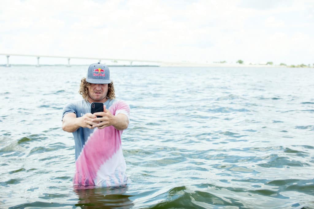 Parks Bonifay taking a selfie