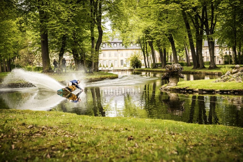 wakeboarding