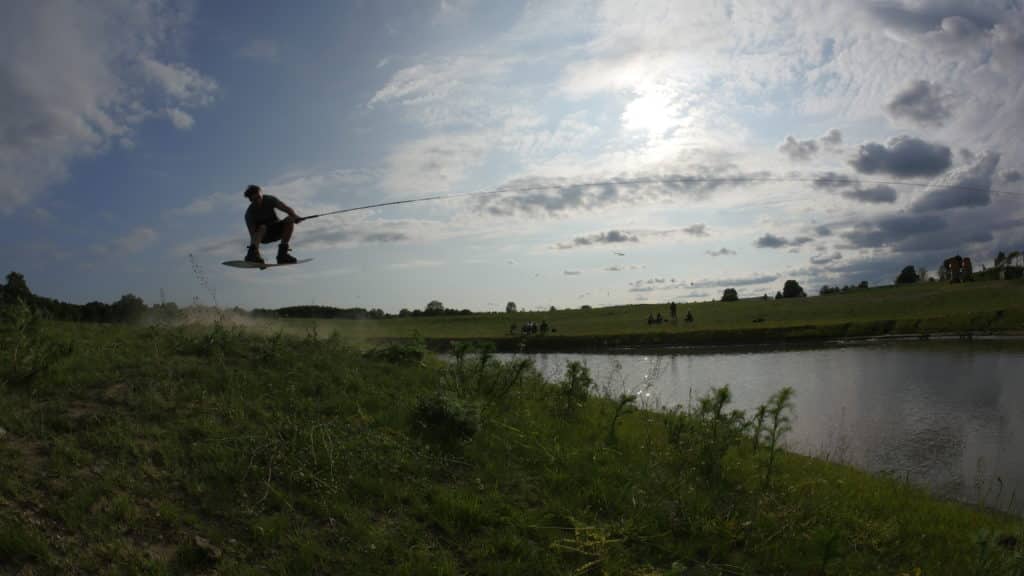 Wakeboarding Winching