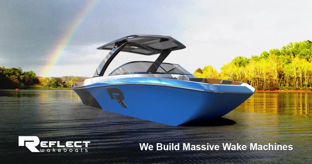 New efficient wakeboarding boat
