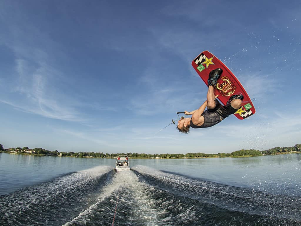 wakeboarding