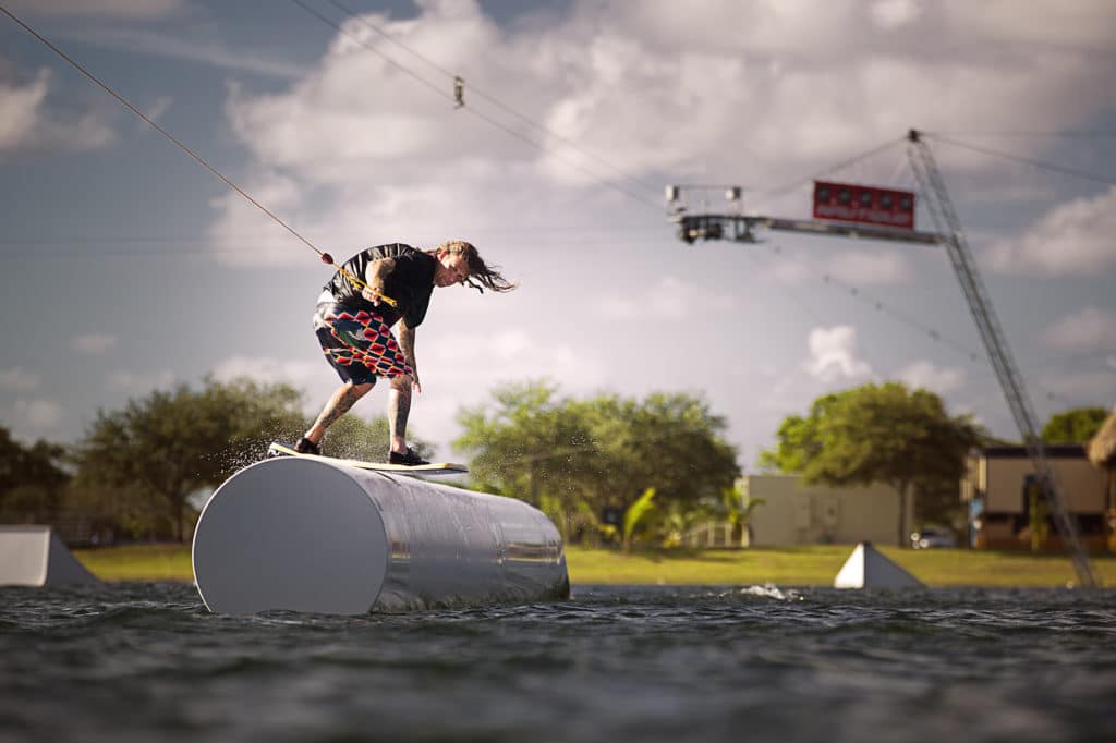 Scott Byerly wakeskating