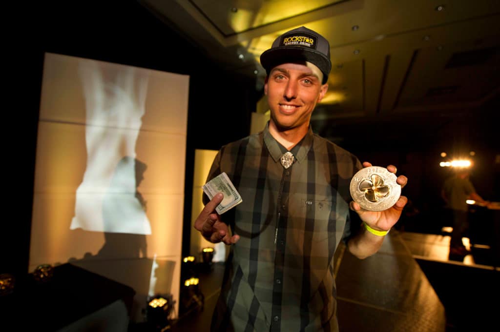 Reed Hansen Wake Awards wakeskating