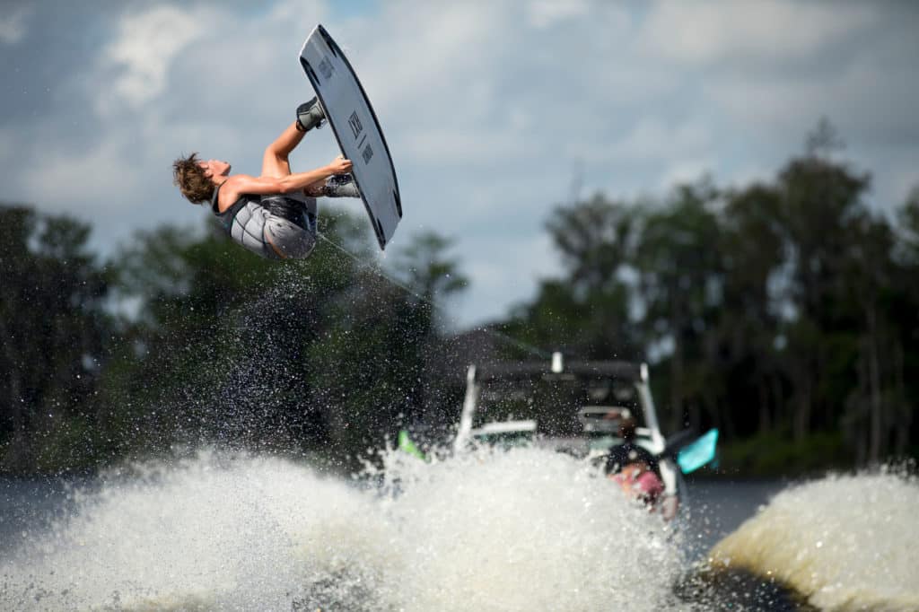 Tyler Higham with the large railgrab