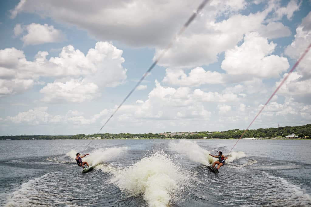 wakeboarding