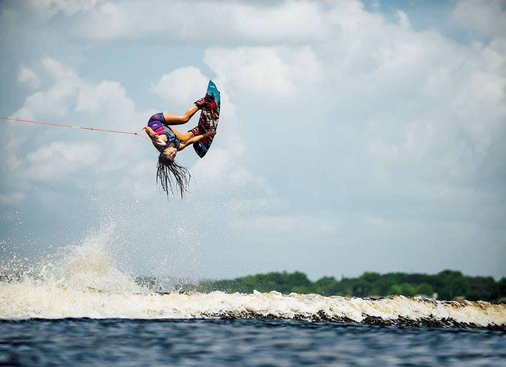 wakeboarding