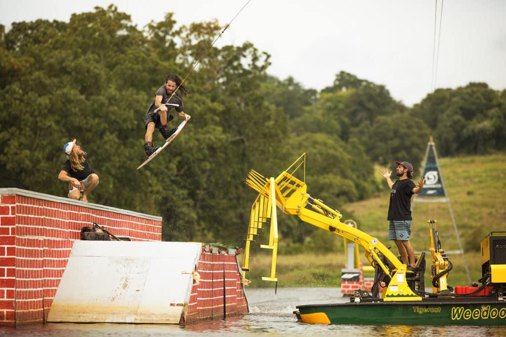 wakeboarding