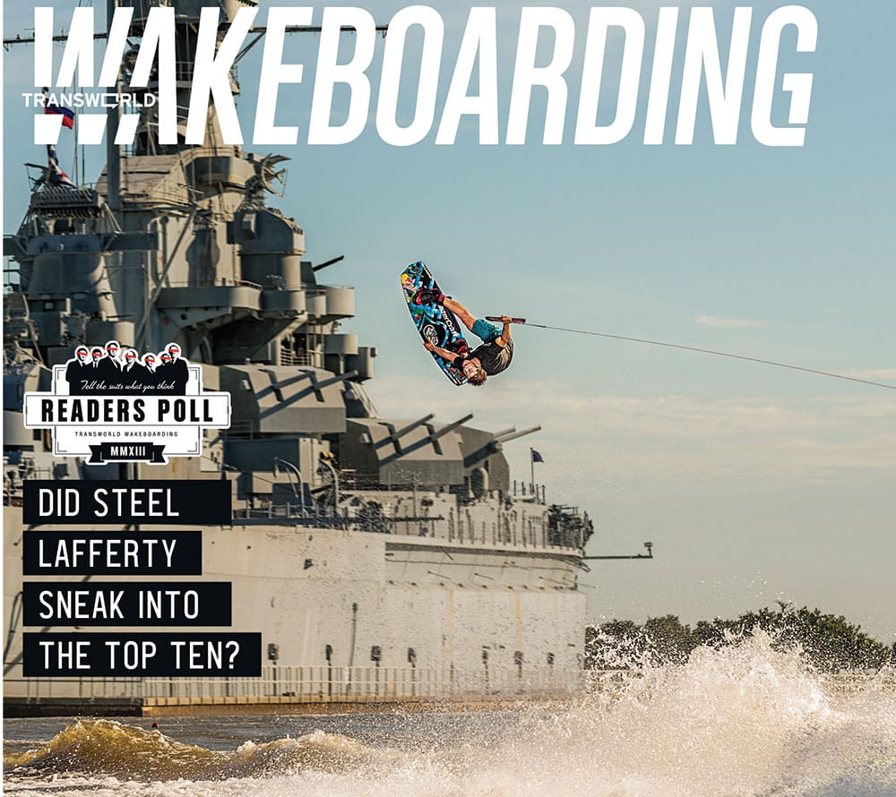 wakeboarding magazine cover