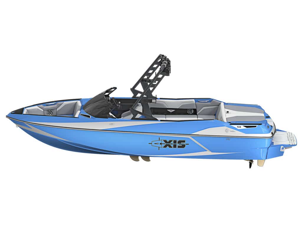 wakesurfing boat