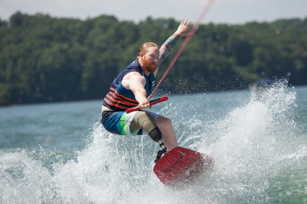 wakeboarding