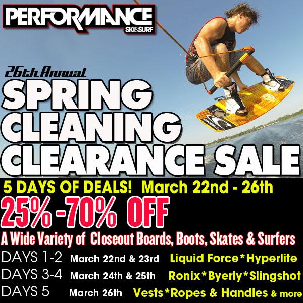 Spring Clearance Sale